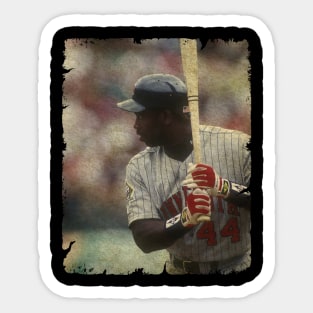 Chili Davis in Minnesota Twins Sticker